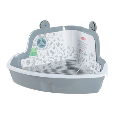 Zolux Hoektoilet Knaagdier Grijs
