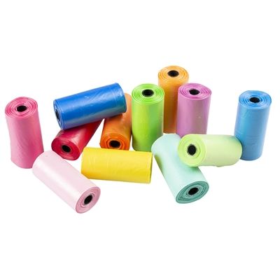 Merkloos Poopi-Dog Poepzakjes Regenboog Kleuren