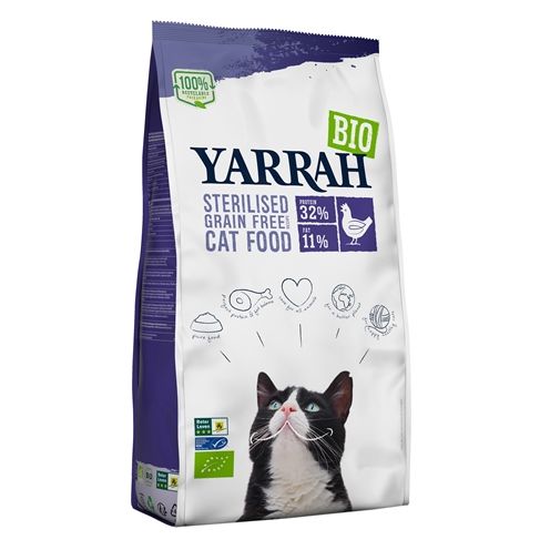 Yarrah Cat Sterilised Graanvrij