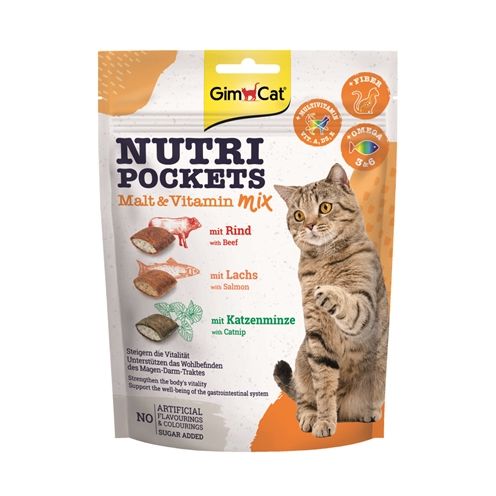 Gimcat Nutri Pockets Malt-Vitaminemix