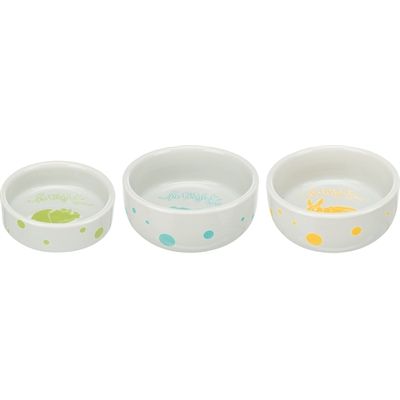 Trixie Voerbak / Waterbak Keramiek Spotlight Konijn Assorti