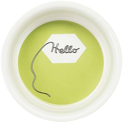 Trixie Voerbak / Waterbak Keramiek Strip Konijn Assorti