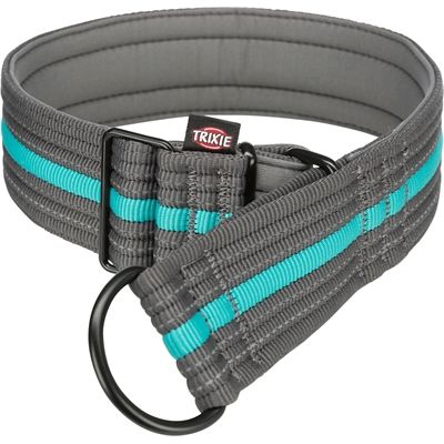 Trixie Halsband Hond Fusion Half-Slip Grafiet Grijs / Oceaan Blauw
