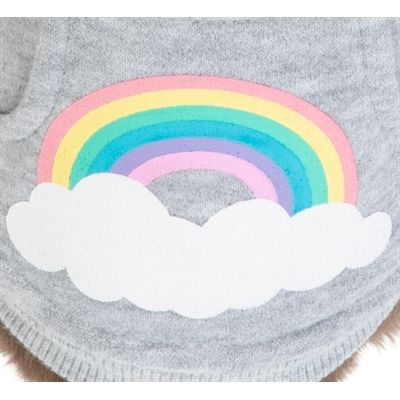 Trixie Hondentrui Hoodie Rainbow Falls Grijs