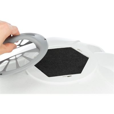 Trixie Kattenbak Maro Hoekmodel Wit / Grijs