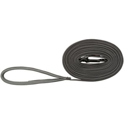 Trixie Hondenriem Sleeplijn Fusion Grafiet Grijs / Papaya Oranje