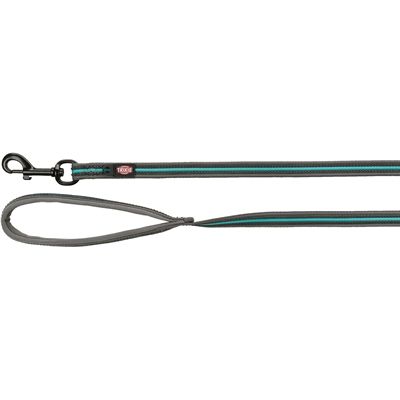 Trixie Hondenriem Sleeplijn Fusion Grafiet Grijs / Oceaan Blauw