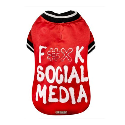 Croci Hondenjas Social Media Rood