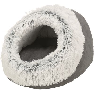 Trixie Kattenmand Iglo Harvey Grijs / Wit-Zwart