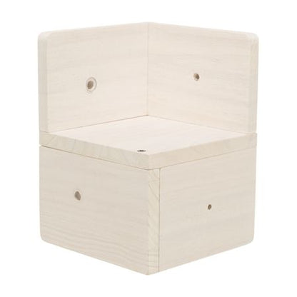 Trixie Muurelement 3 Voor Muurlandschap Voor Hoek Wit