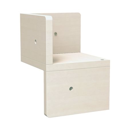 Trixie Muurelement 3 Voor Muurlandschap Voor Hoek Wit