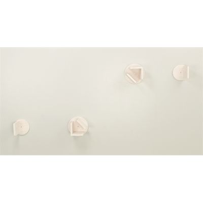 Trixie Set 2 Muurlandschap Klimpad Wit / Grijs