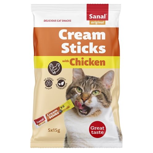 Sanal Cream Sticks Kat Kip