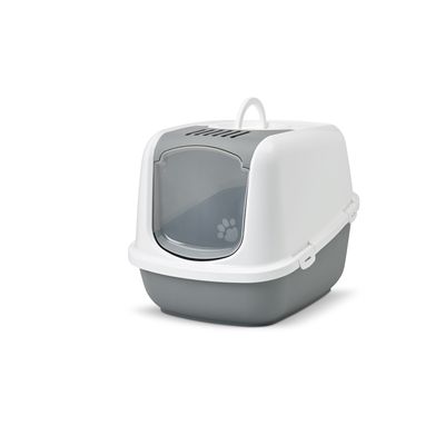 Savic Kattenbak Nestor Jumbo Koudgrijs / Wit