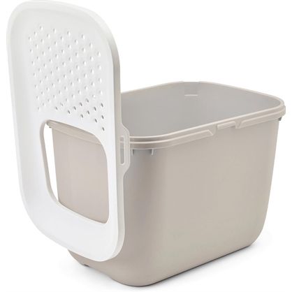 Savic Kattenbak Hop In Wit / Mokka