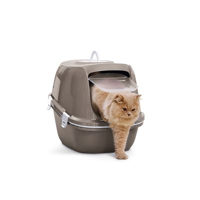 Savic Kattenbak Reina Sift Warmgrijs