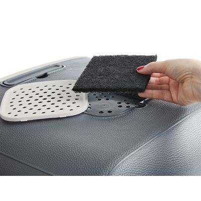 Savic Kattenbak Mira Deluxe Antraciet / Wit