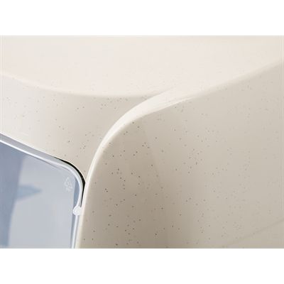 Savic Kattenbak Happy Planet Leo Mocca / Warmgrijs