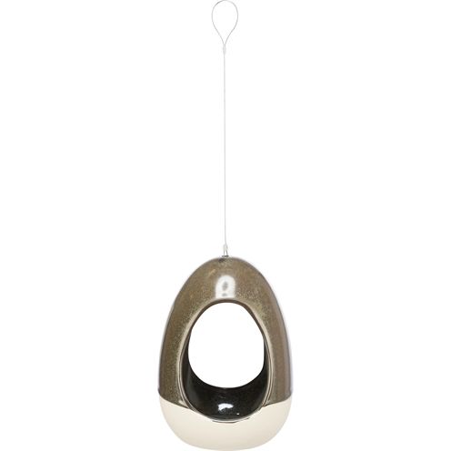 Trixie Drinkbak Hangend Keramiek Creme / Bosgroen