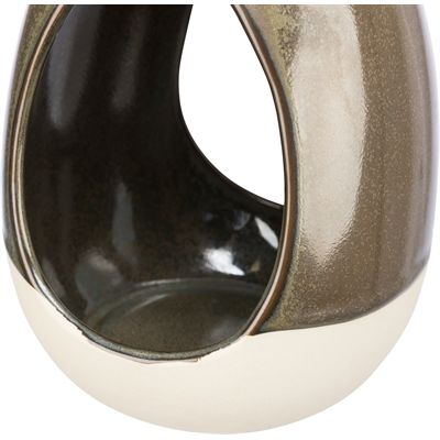 Trixie Drinkbak Hangend Keramiek Creme / Bosgroen