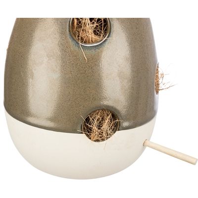 Trixie Nestelhulp Hangend Keramiek Creme / Bosgroen