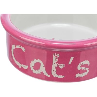 Trixie Voerbak Drinkbak Keramiek Roze / Lichtgrijs