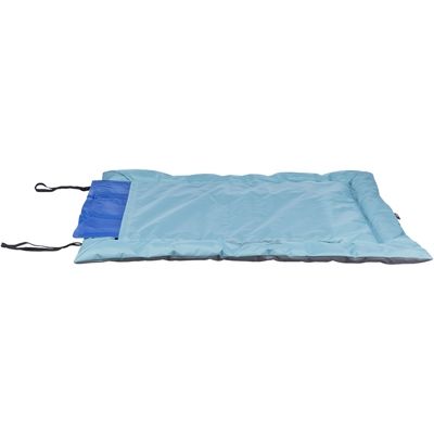 Trixie Reisdeken Samoa Classic Lichtblauw / Grijs