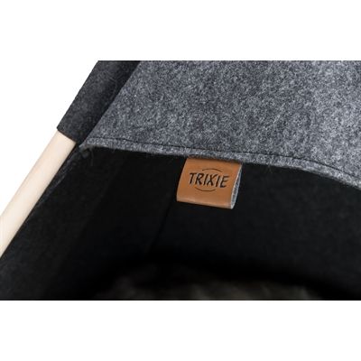 Trixie Schuilplaats Tipi Vilt Antraciet