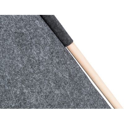 Trixie Schuilplaats Tipi Vilt Antraciet