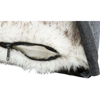 Trixie Schuilplaats Tipi Vilt Antraciet