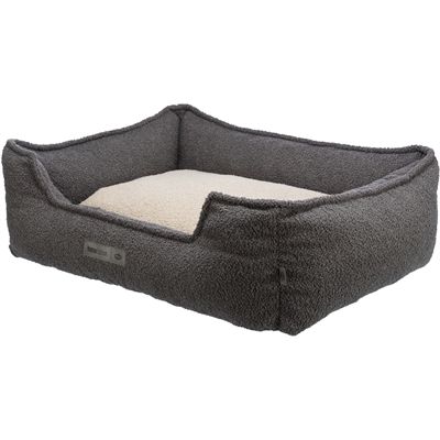 Trixie Be Eco Gerecycled Hondenmand Coline Hoekig Donkergrijs / Beige