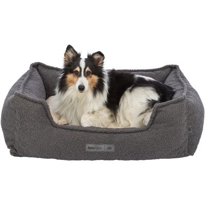 Trixie Be Eco Gerecycled Hondenmand Coline Hoekig Donkergrijs / Beige