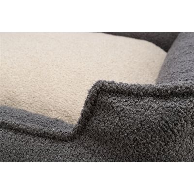 Trixie Be Eco Gerecycled Hondenmand Coline Hoekig Donkergrijs / Beige