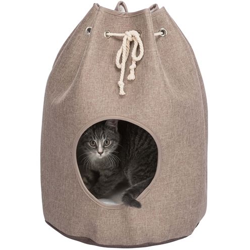 Trixie Kattenmand Schuilplaats Nelli Lichtbruin / Wit-Taupe