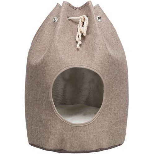 Trixie Kattenmand Schuilplaats Nelli Lichtbruin / Wit-Taupe