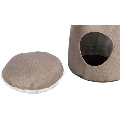 Trixie Kattenmand Schuilplaats Nelli Lichtbruin / Wit-Taupe