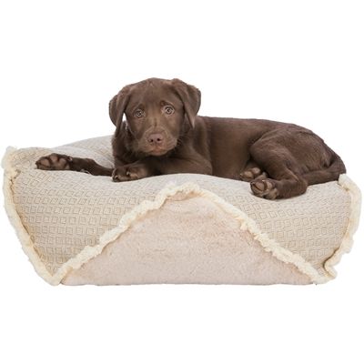 Trixie Hondenkussen Boho Hoekig Beige