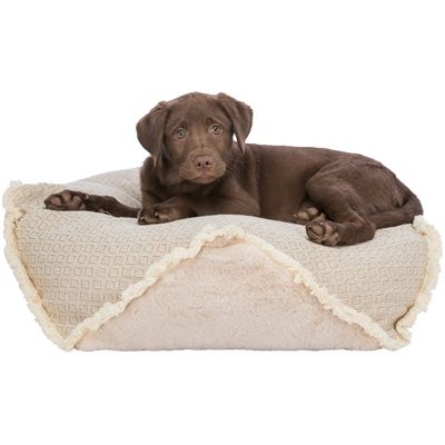 Trixie Hondenkussen Boho Hoekig Beige