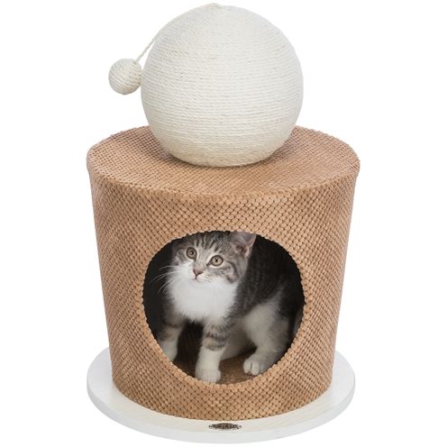 Trixie Kattenmand Ton Met Krabbal Taupe