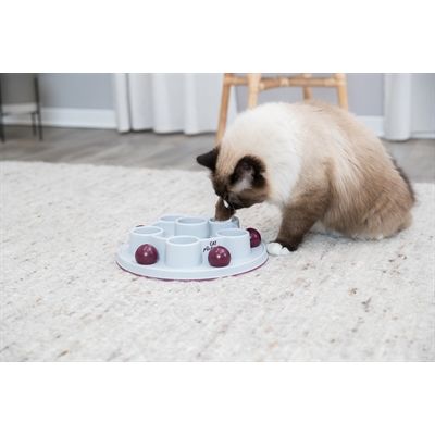 Trixie Cat Activity Pentagon Wit / Bordeaux