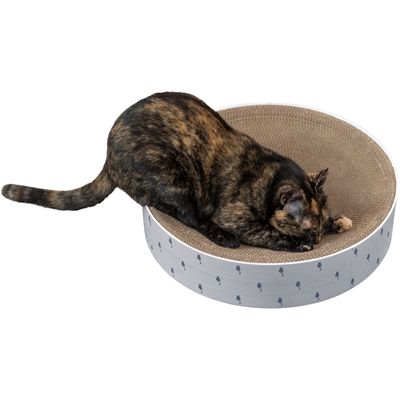 Trixie Krabmand Lilly Karton Catnip Lichtgrijs