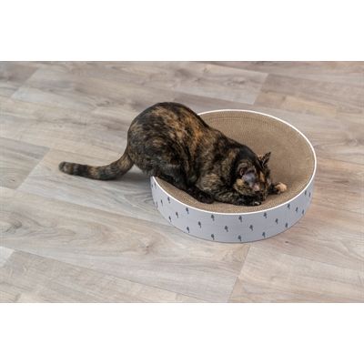 Trixie Krabmand Lilly Karton Catnip Lichtgrijs