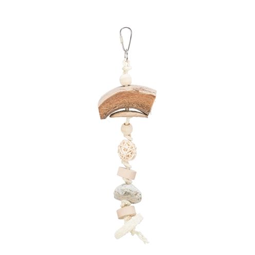 Trixie Natuurspeelgoed Kokosnoot / Rotan / Lavasteen Naturel