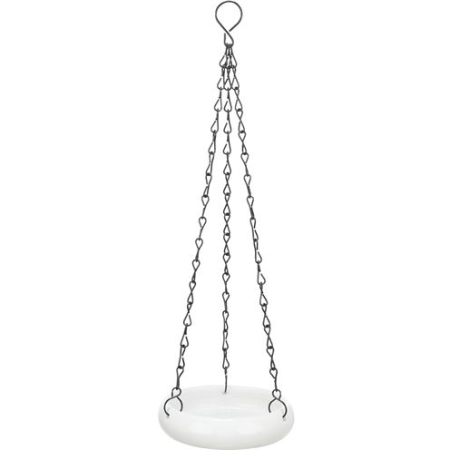 Trixie Vogeldrinkschaal Hangend Keramiek Wit