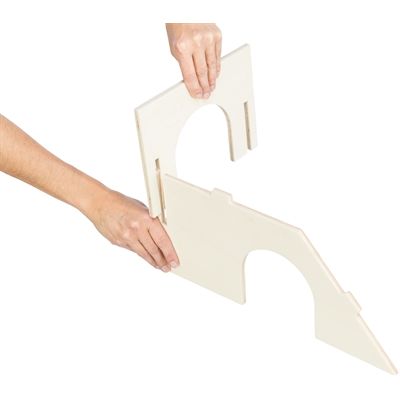 Trixie Huisbent Insteeksysteem Konijnen/Cavia's Naturel