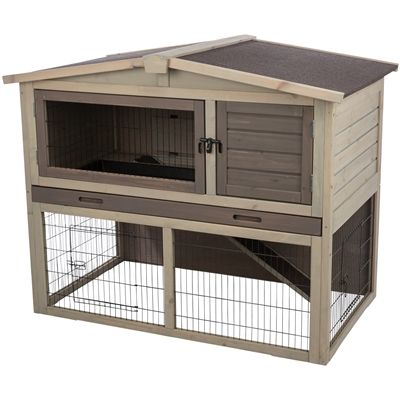 Trixie Natura Knaagdierhok Met Ren Grijs / Bruin