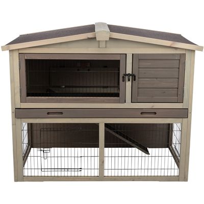 Trixie Natura Knaagdierhok Met Ren Grijs / Bruin