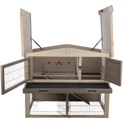 Trixie Natura Knaagdierhok Met Ren Grijs / Bruin