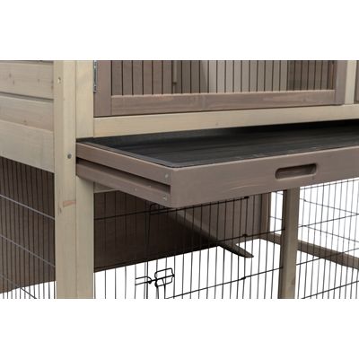 Trixie Natura Knaagdierhok Met Ren Grijs / Bruin