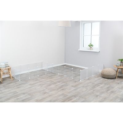 Trixie 4 Uitbreidingspanelen Voor 62460 Metaal Wit